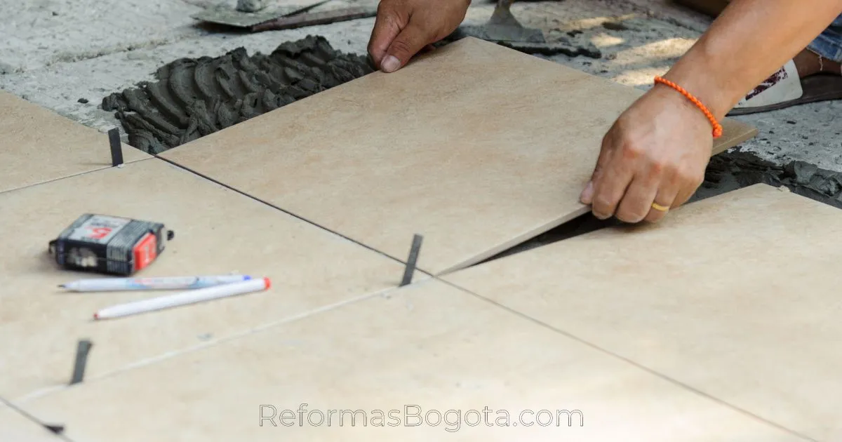 Instalación de Pisos de Piedra Muñeca